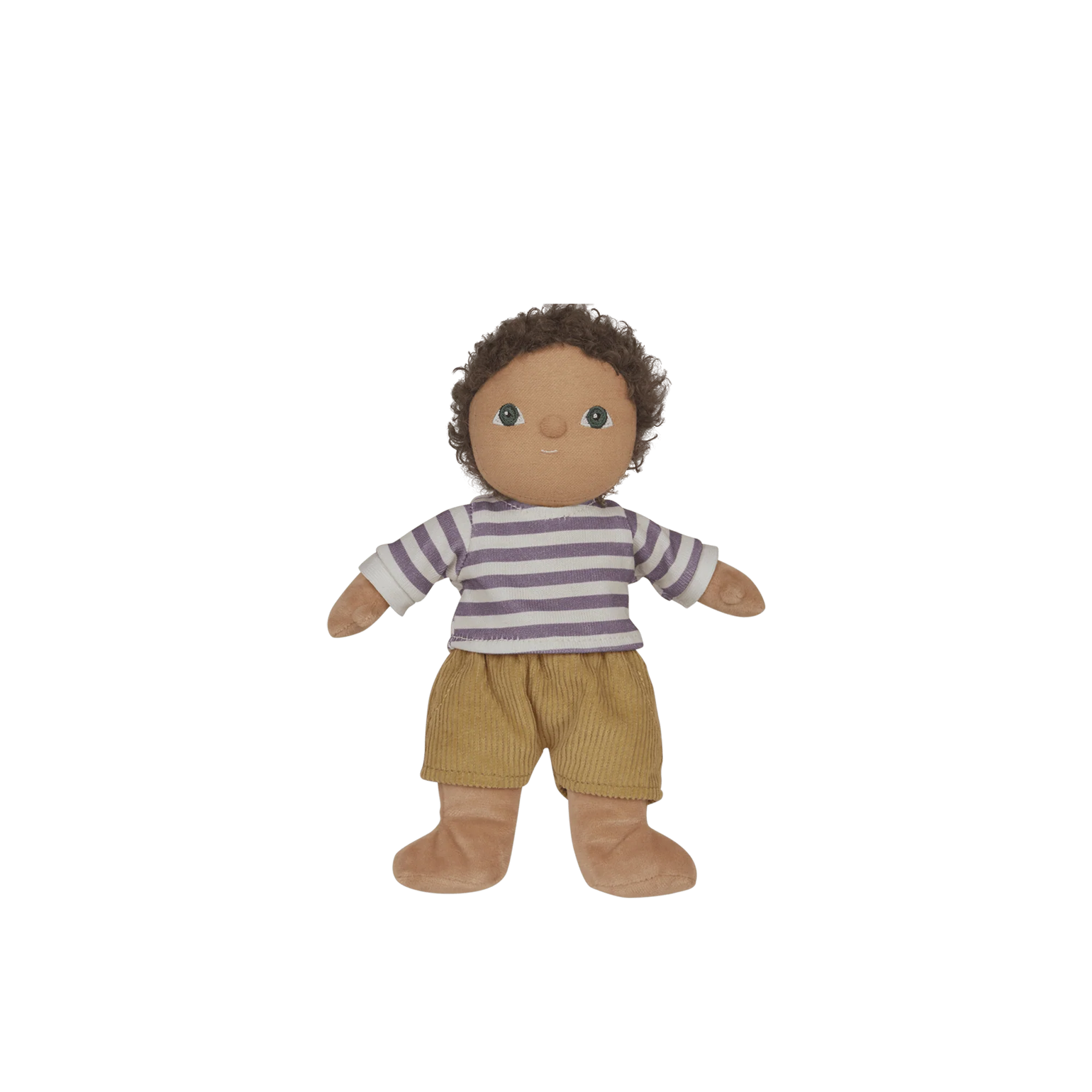 OlliElla Dress Me Dinky Finn Fernwood Bambola Stoffa 23 cm