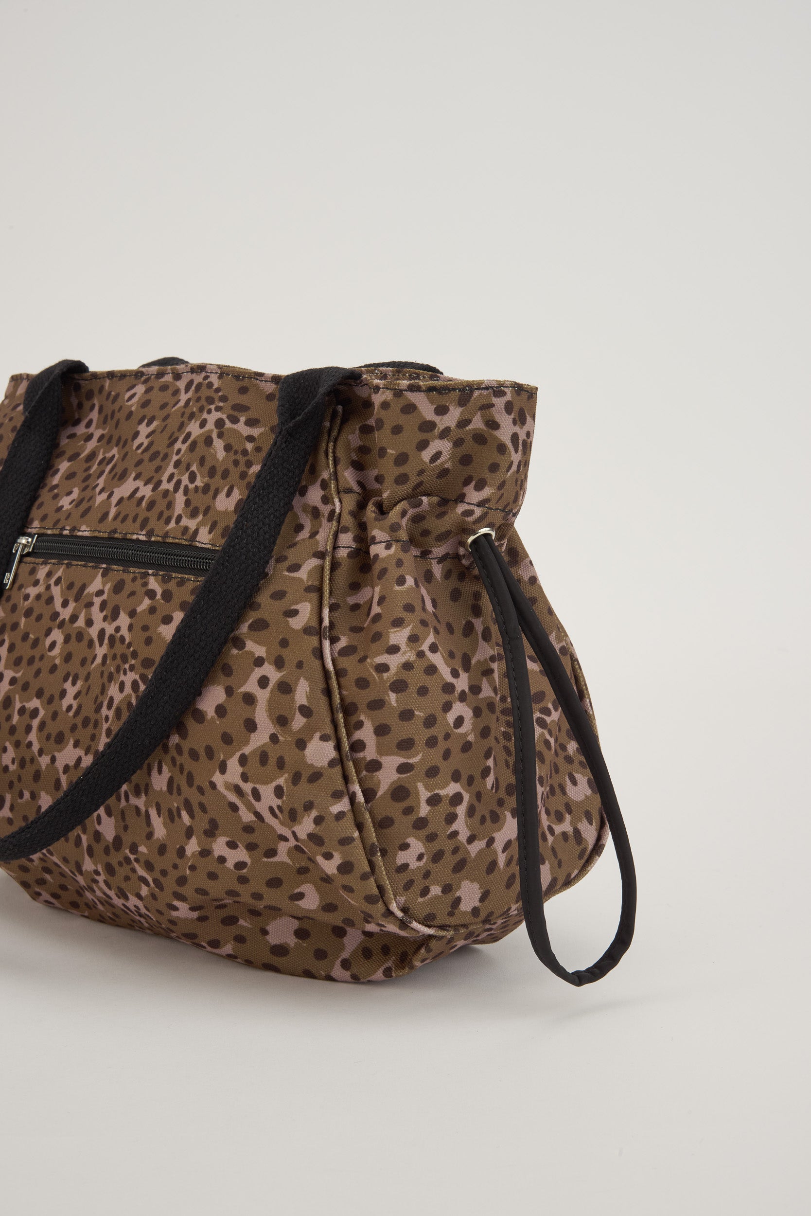 Tuc tuc borsa shopper bimba animalier marrone