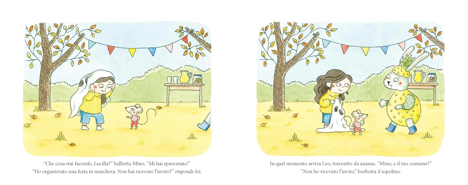 La Margherita Autunno libro Lucilla e amici copertina rigida