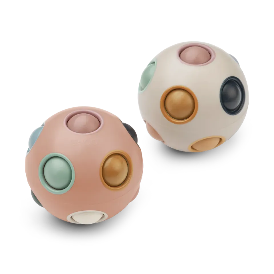 Liewood Fidget palla puzzle rompicapo rosa 2 pezzi