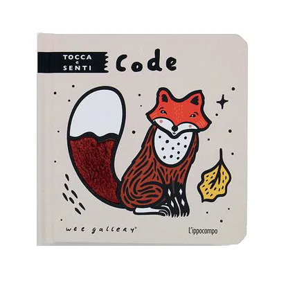 Wee Gallery Code Libro Tocca e Senti per Neonati