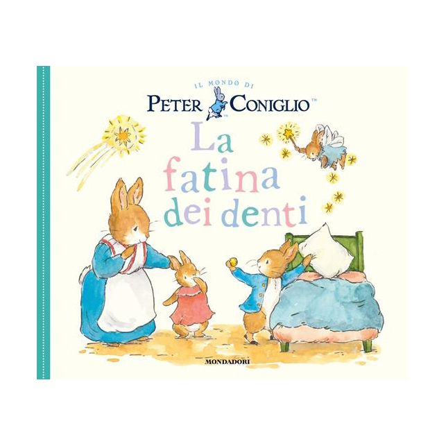 Peter Coniglio La fatina dei denti libro cartonato 18 pp