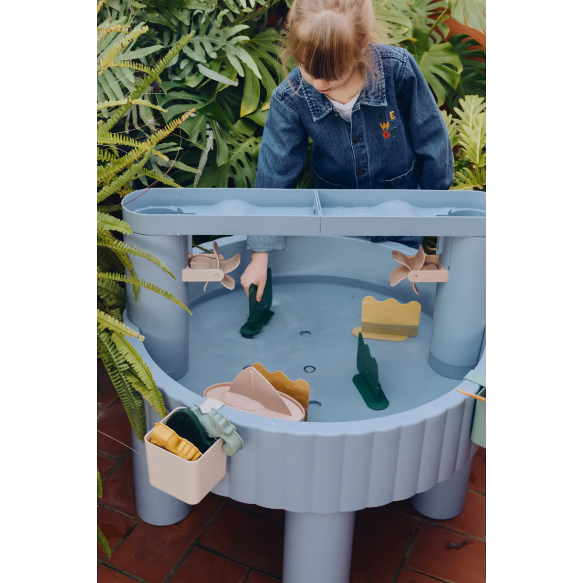Liewood Sepp tavolo sensoriale blue sabbia e acqua