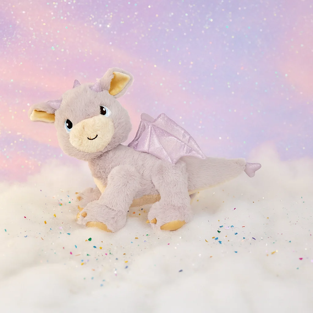 OlliElla Dinkum Dragon Flare peluche lilla