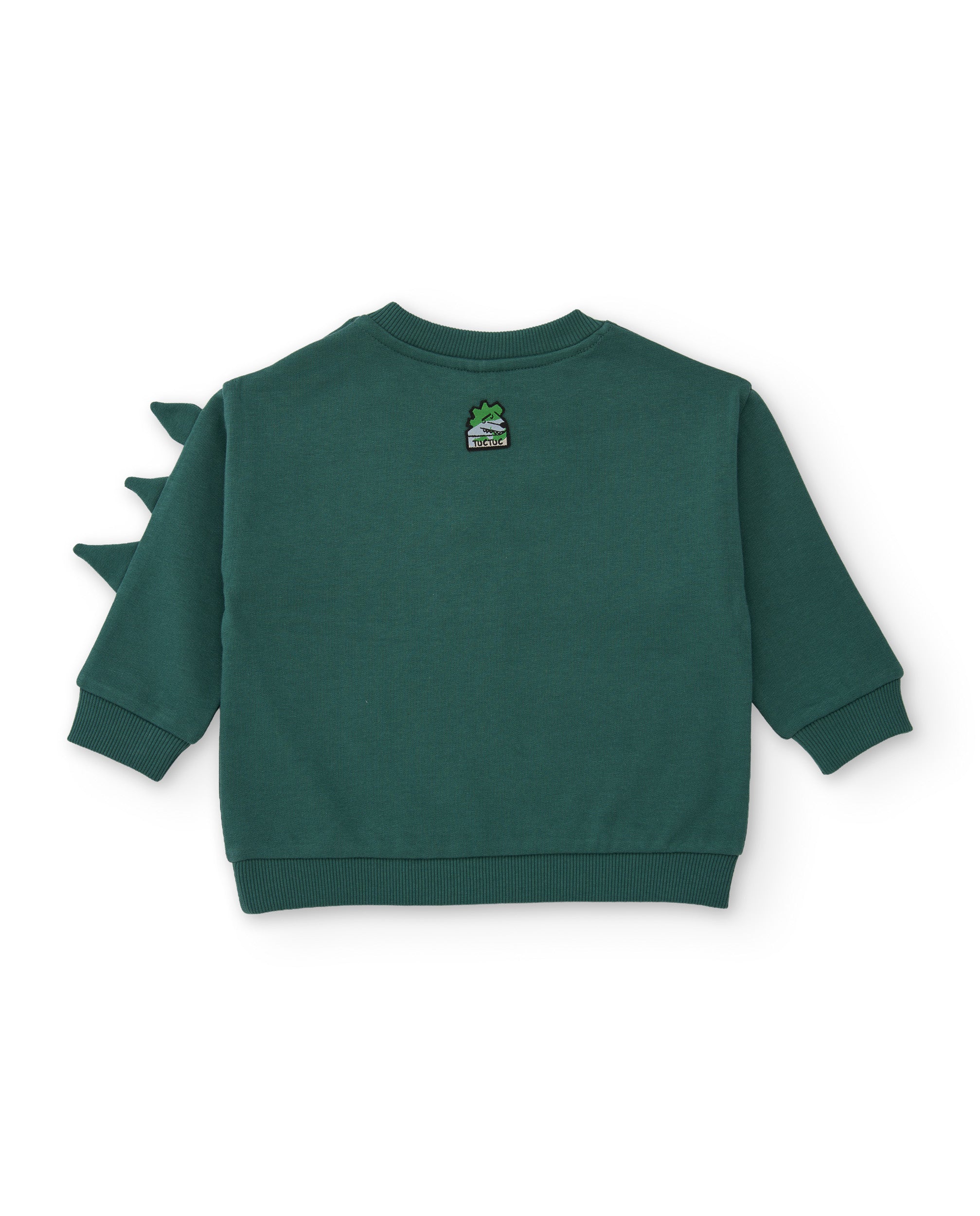 Tuc Tuc Geo-Logic felpa bambino rinoceronte verde