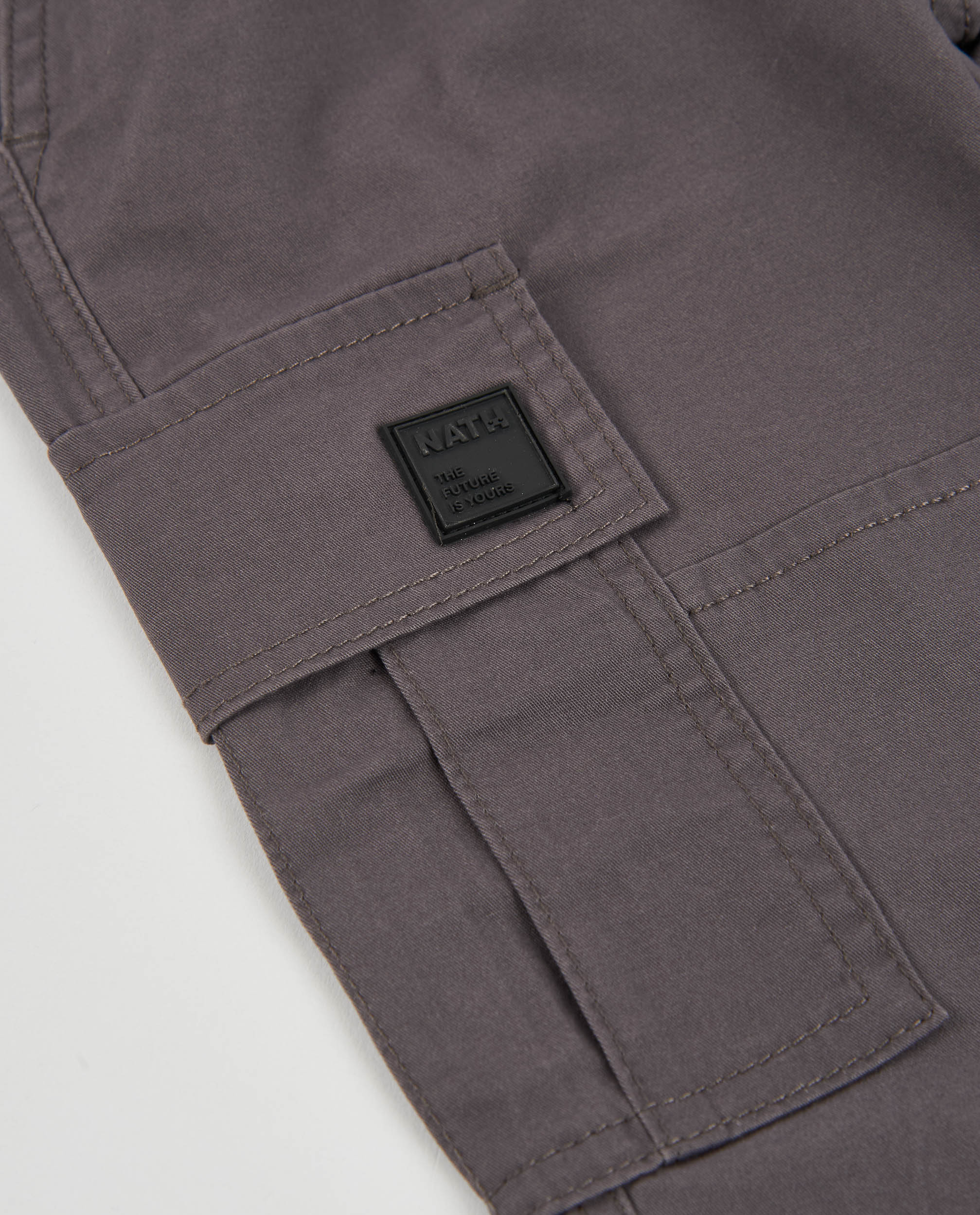 Tuc Tuc pantalone cargo bimbo grigio elastico