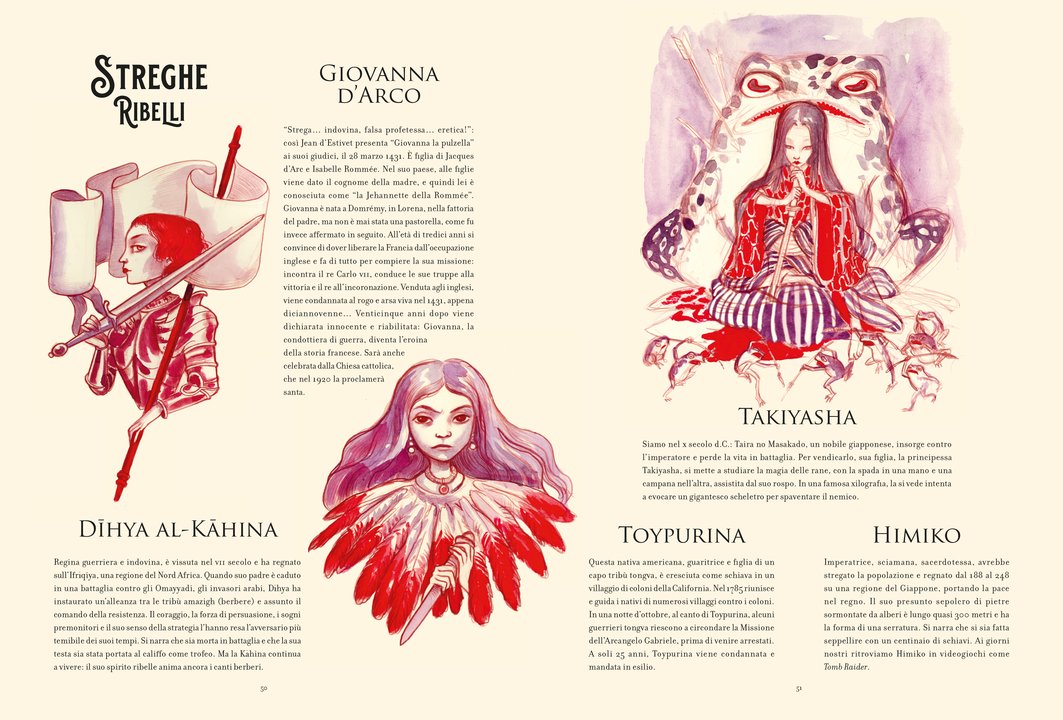 Benjamin Lacombe Le streghe Enciclopedia Meraviglioso libro dai 6 anni