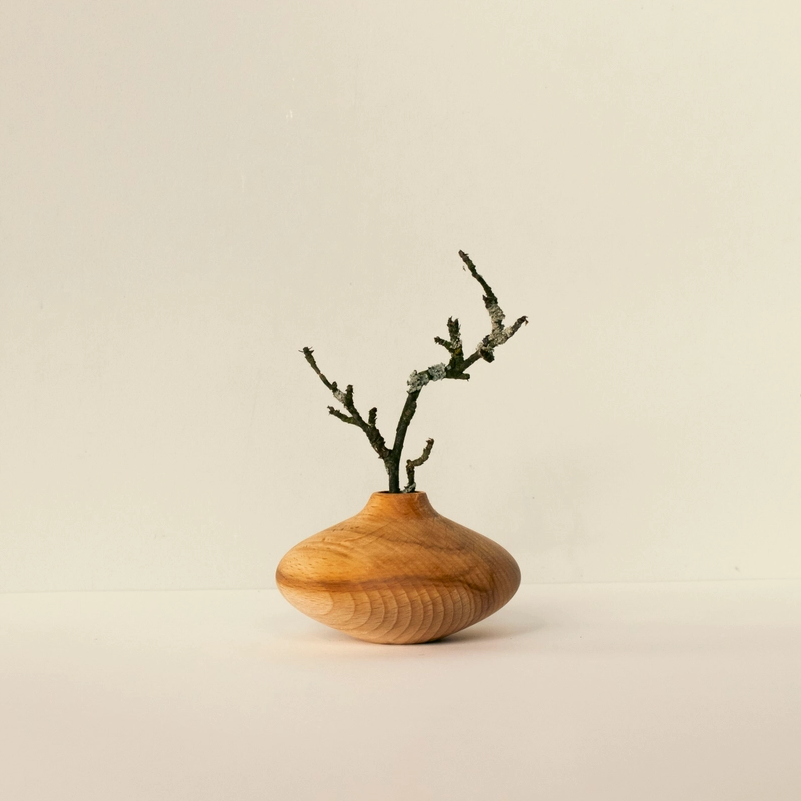 Wooden Story Tiny Flower Pot N5 vaso in legno