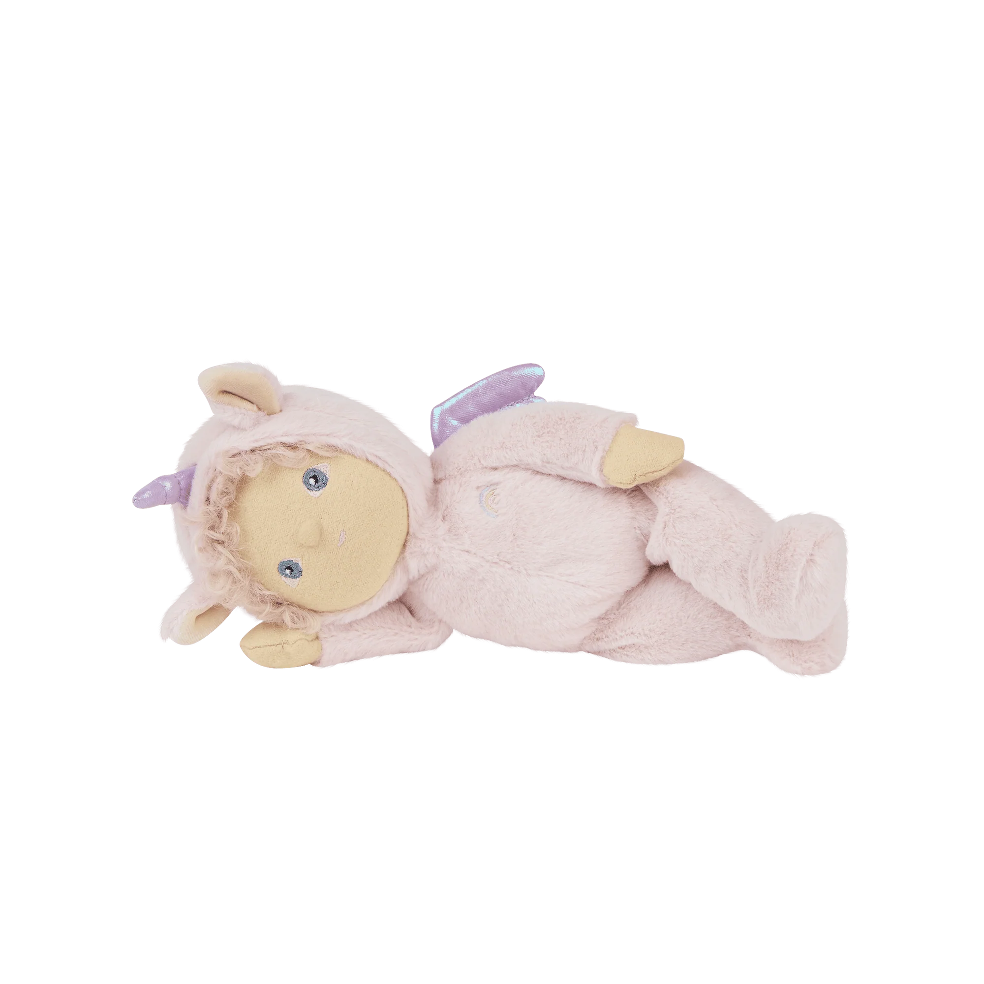 OlliElla Dinky Dinkums Una Unicorn bambola doudou rosa morbida