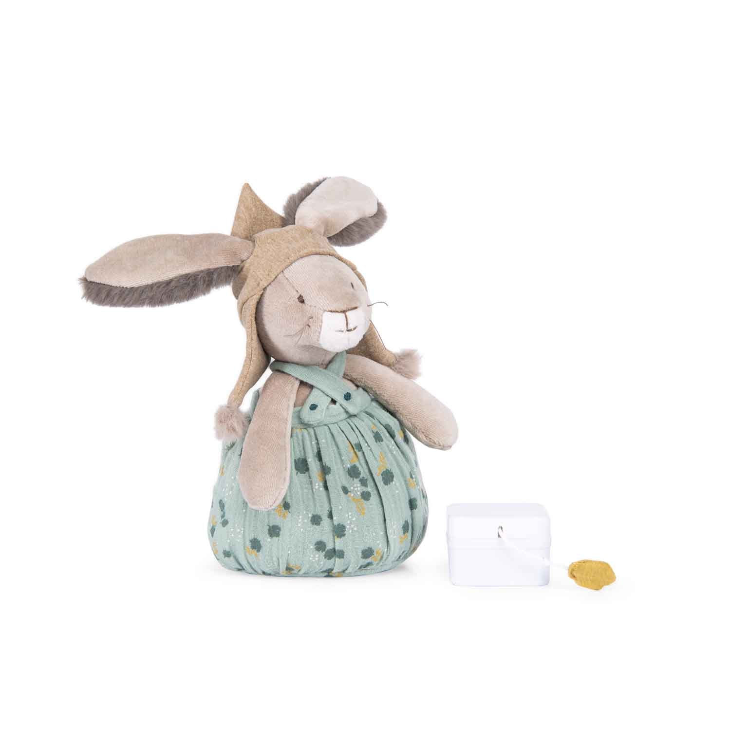 Moulin Roty Trois Petits Lapins Coniglio carillon morbido 30 cm