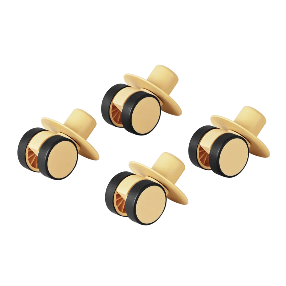 MODU Honey set 4 ruote piroettanti 360°