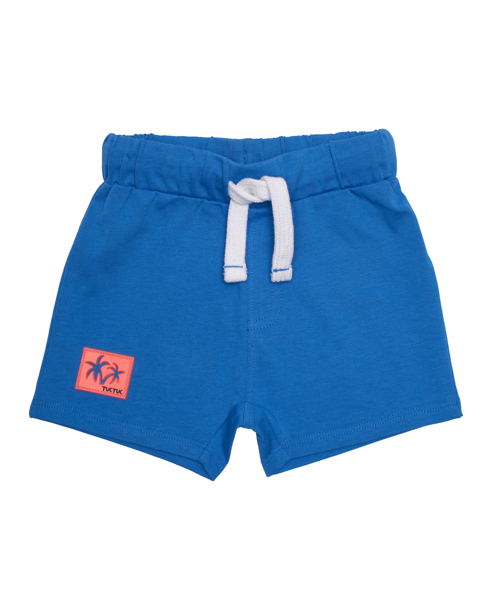Tuc Tuc bermuda bimbo blu elastico in vita fresco