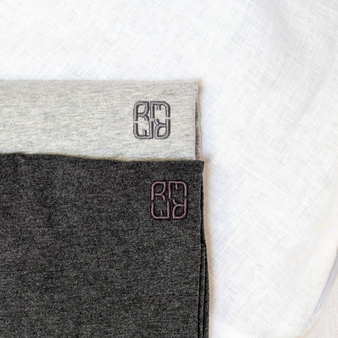 Ella and Rapha ER Icon t-shirt uomo grigia cotone bio