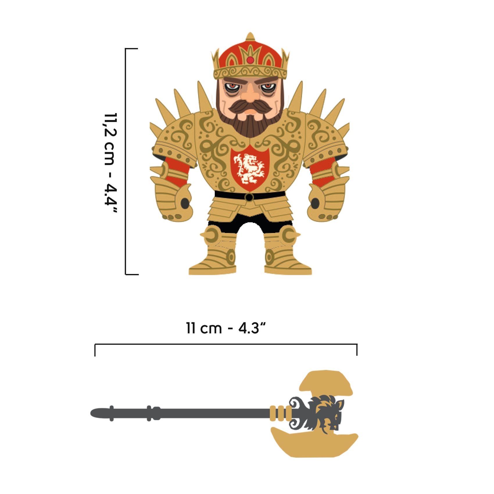 Djeco Arty Toys Ze Glorious figura cavaliere