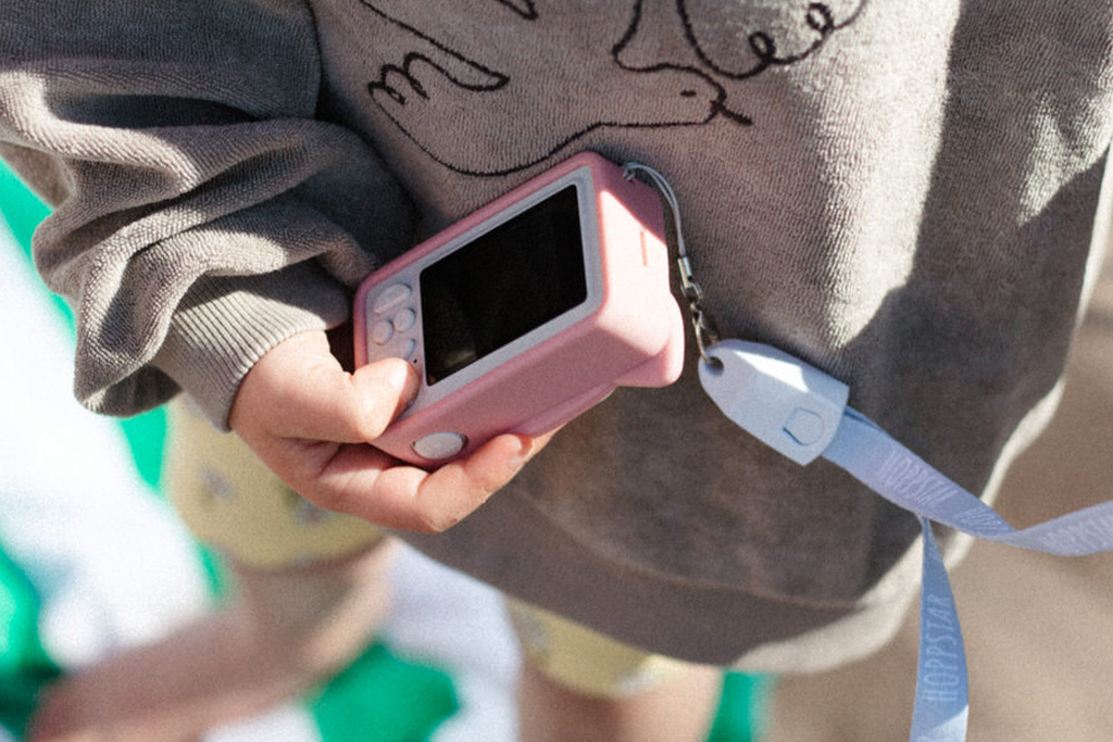 Hoppstar Rookie Blush fotocamera bambini digitale