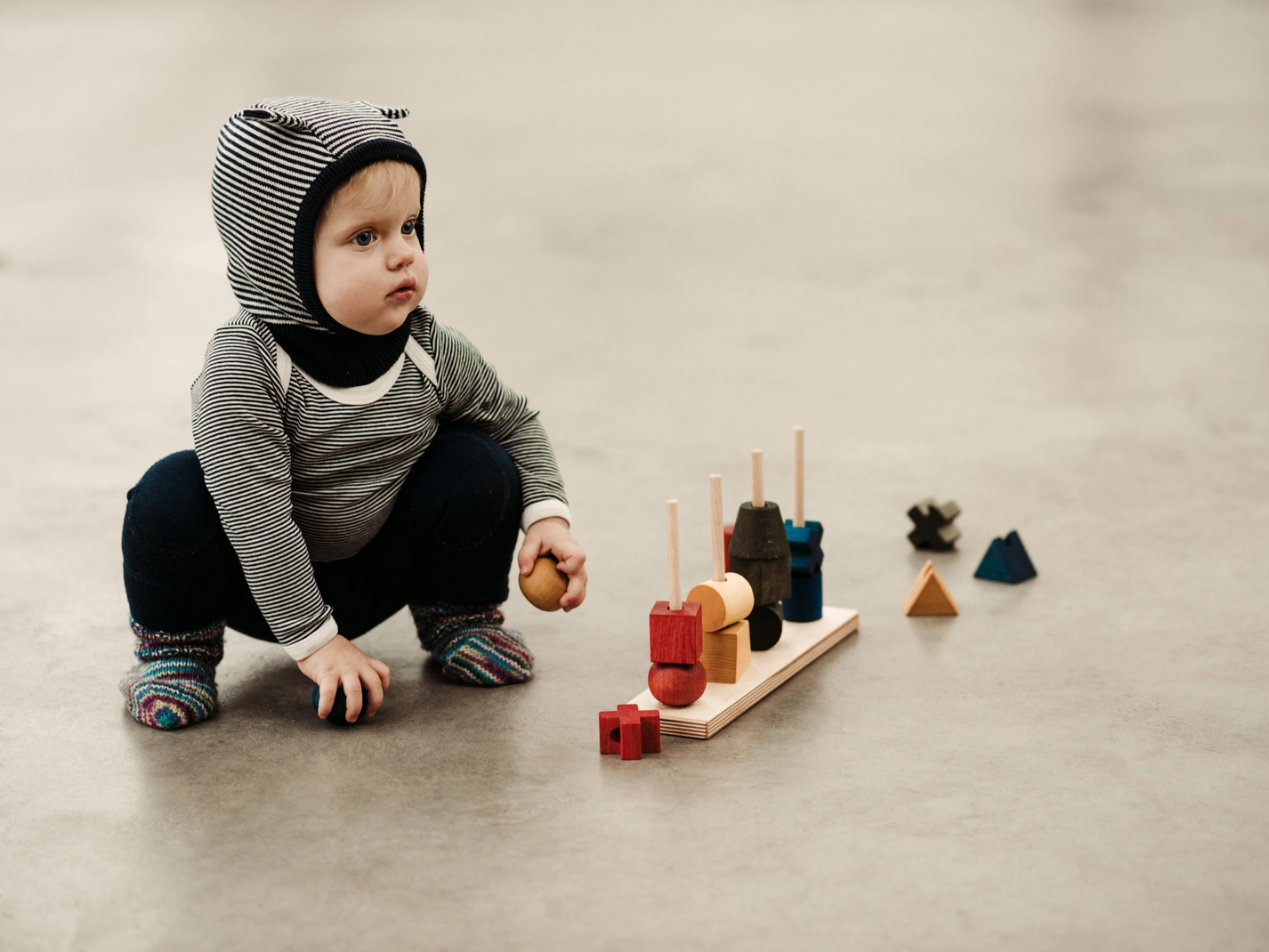 Wooden Story forme e colori XL impilabile legno