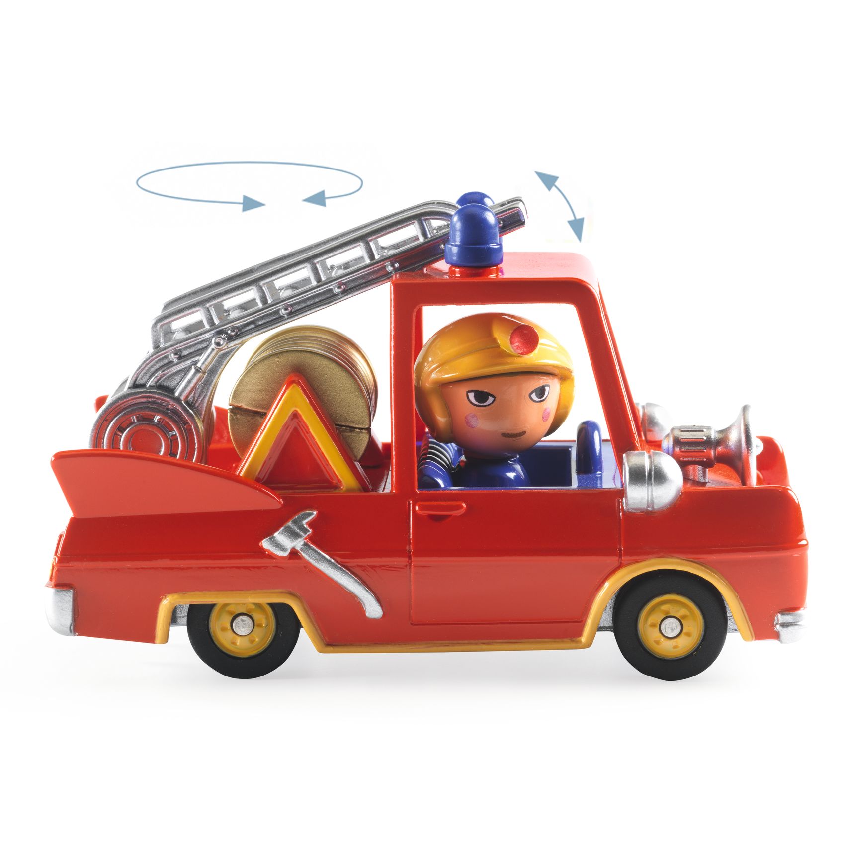 Djeco Crazy Motors Little Fire Truck mini auto pompieri