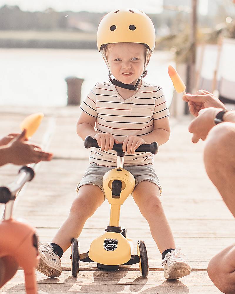 Scoot and Ride Highwaykick 1 monopattino giallo 2in1