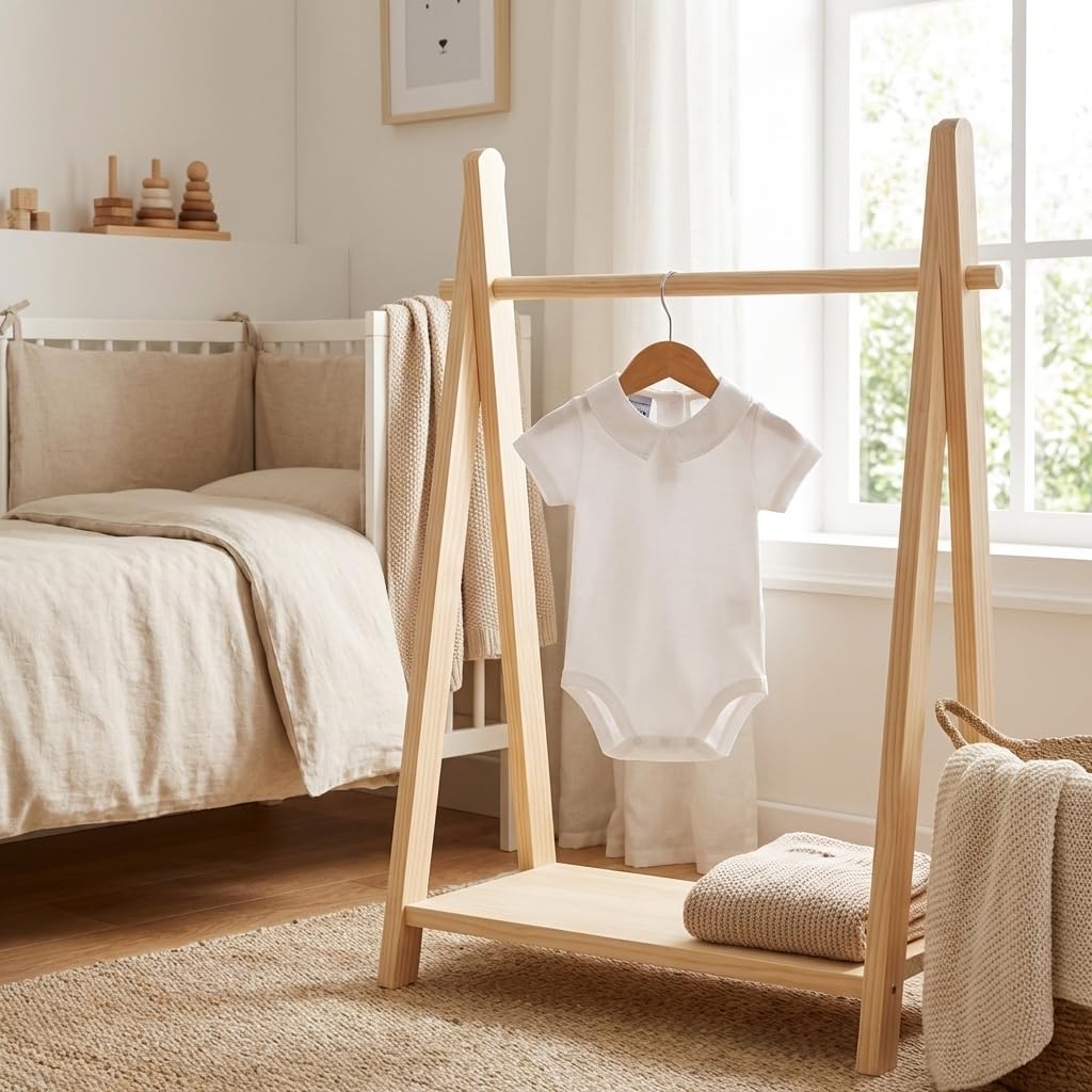 Babidu Body Manica Corta Collo Polo 6-9 Mesi Bianco