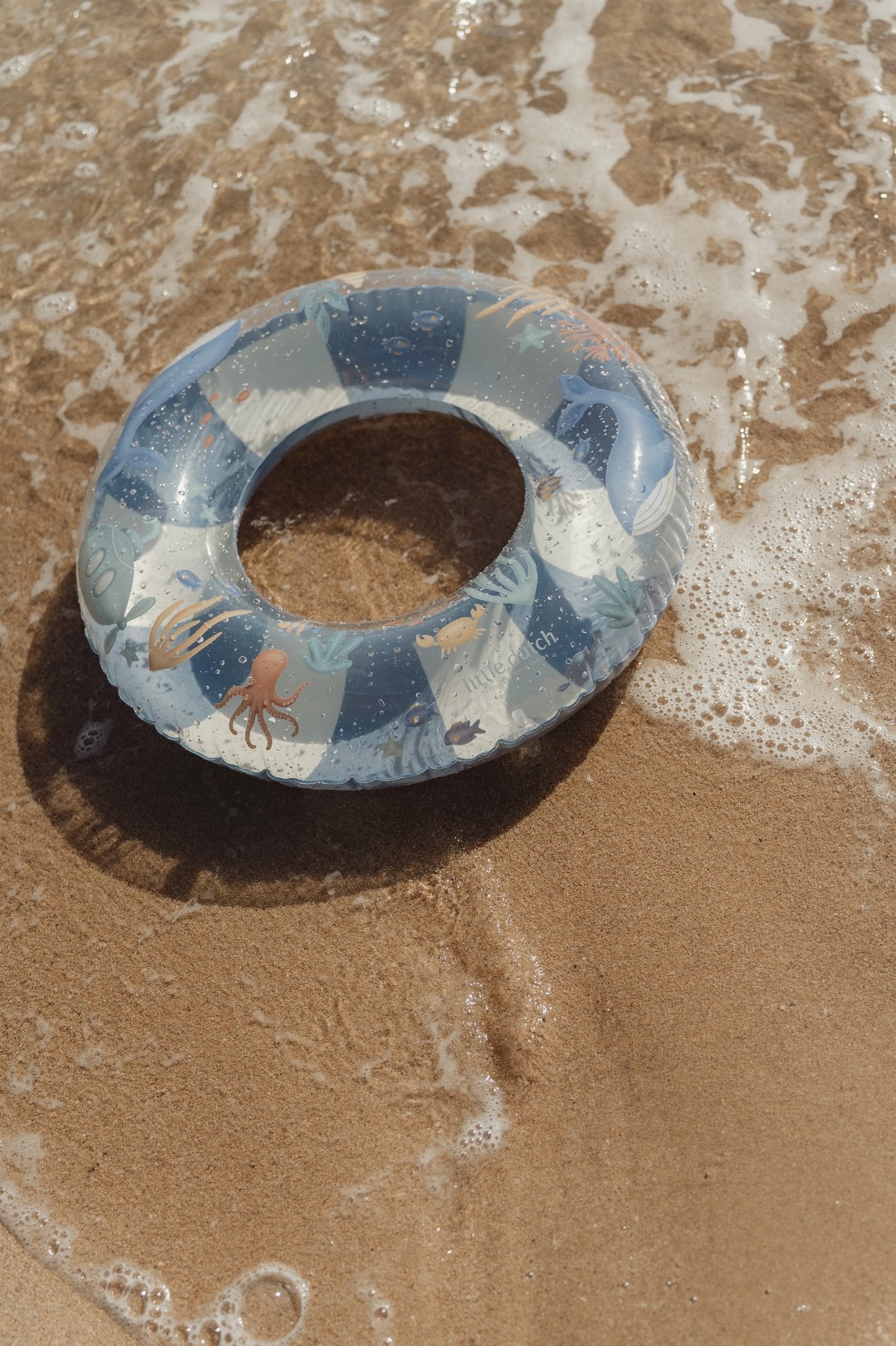 Little Dutch Balene salvagente gonfiabile blu 50 cm