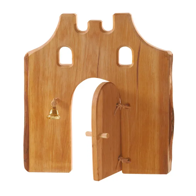 Ostheimer Castello Cavaliere porta mura legno 32 cm