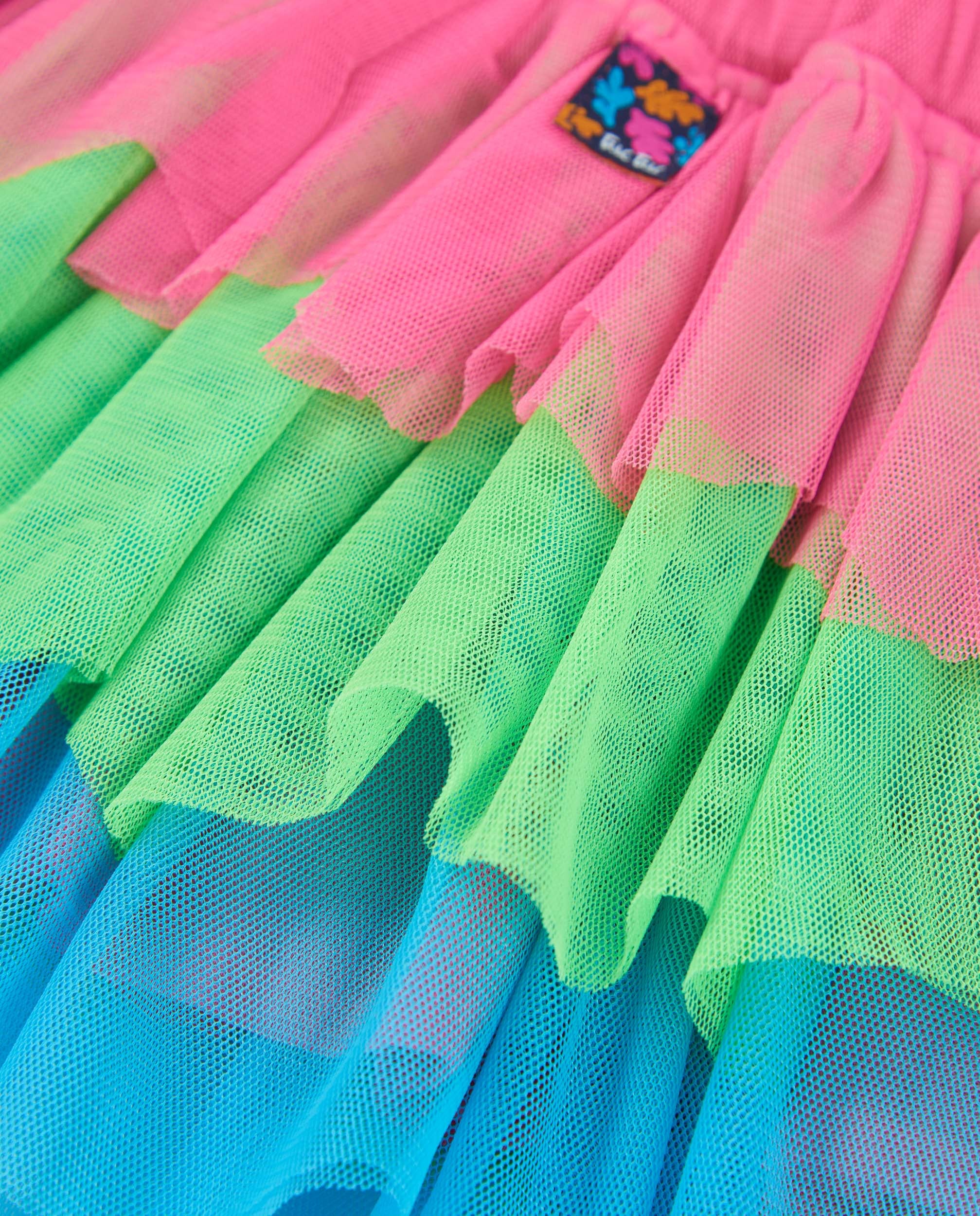 Tuc Tuc gonna bambina tulle a balze multicolore
