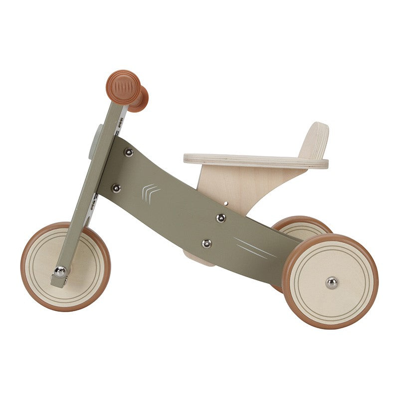 Little Dutch Triciclo Legno Oliva 12-36 Mesi