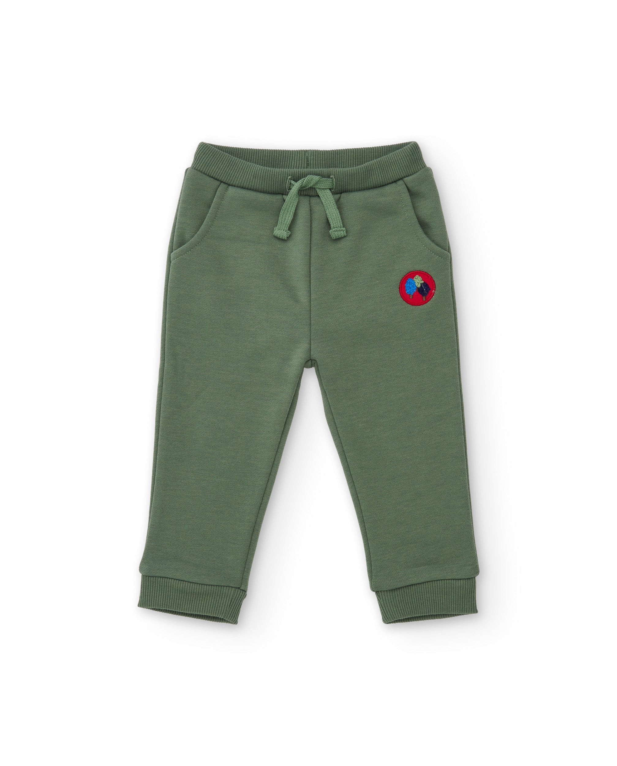 Tuc tuc Good Wood pantalone felpa verde bimbo