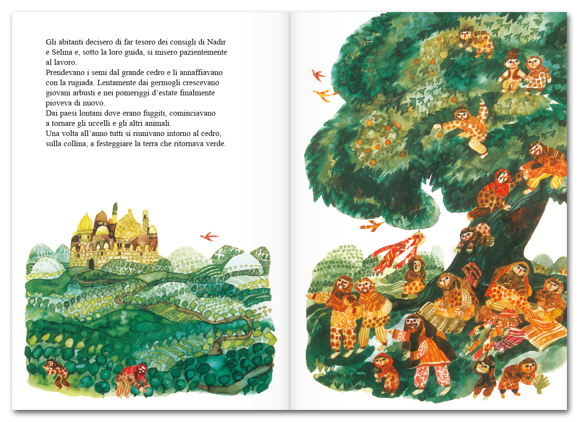 Bohem Press L'ultimo Albero libro illustrato 32 pagine 3 anni