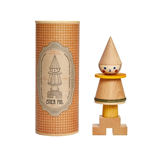 Wooden Story Personaggio Numero 1 impilabile legno
