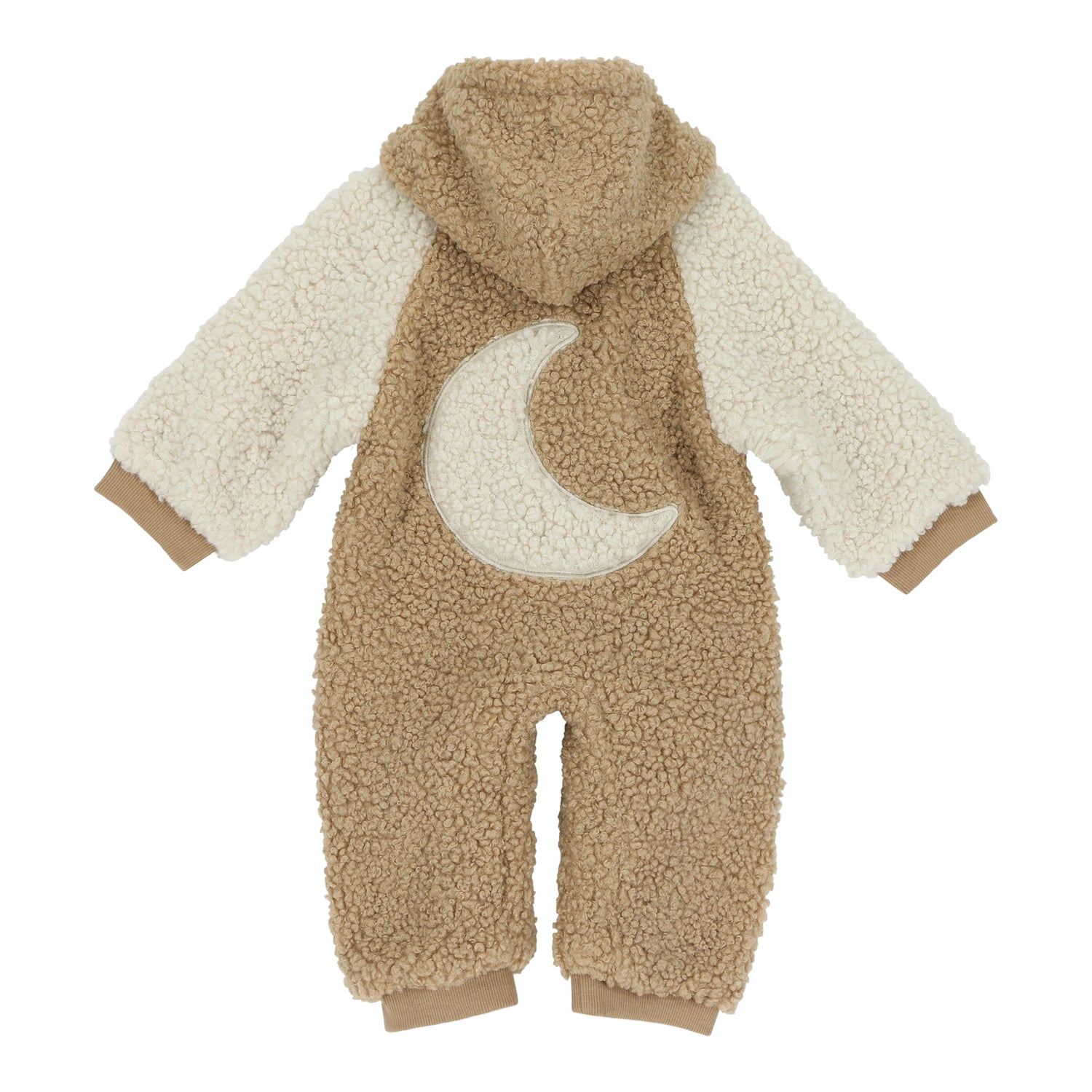 Ella and Rapha Teddy Moon Suit tuta beige calda