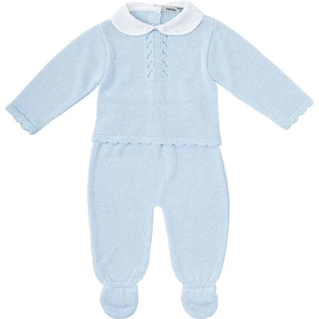 Babidu set neonato maglia + leggings 6 mesi 2 pezzi cotone