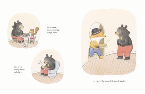 Orecchio Acerbo Orso e i sussurri del vento libro bambini