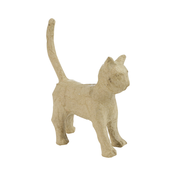 Decopatch Gatto figura in cartapesta da decorare 11 cm