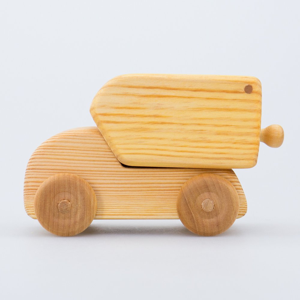 Drei Blatter Furgoncino Mini Auto in Legno con Cassone