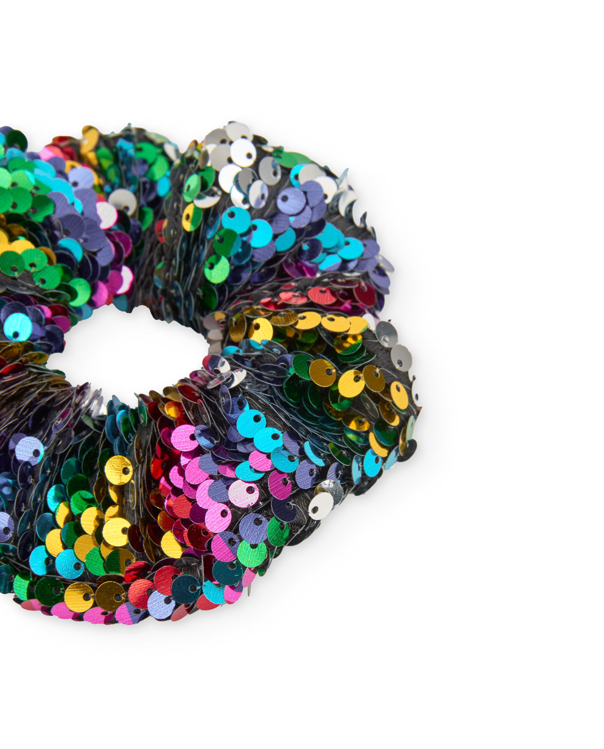 Tuc Tuc scrunchie bambina paillettes multicolore
