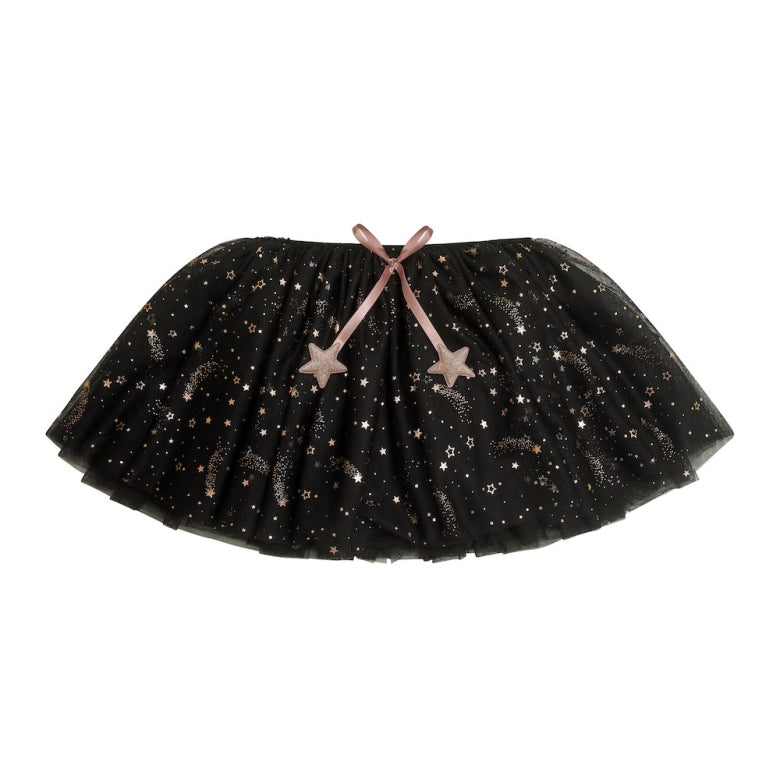 Mimi&Lula Tutù Nero Stelle Costume Halloween 30 cm