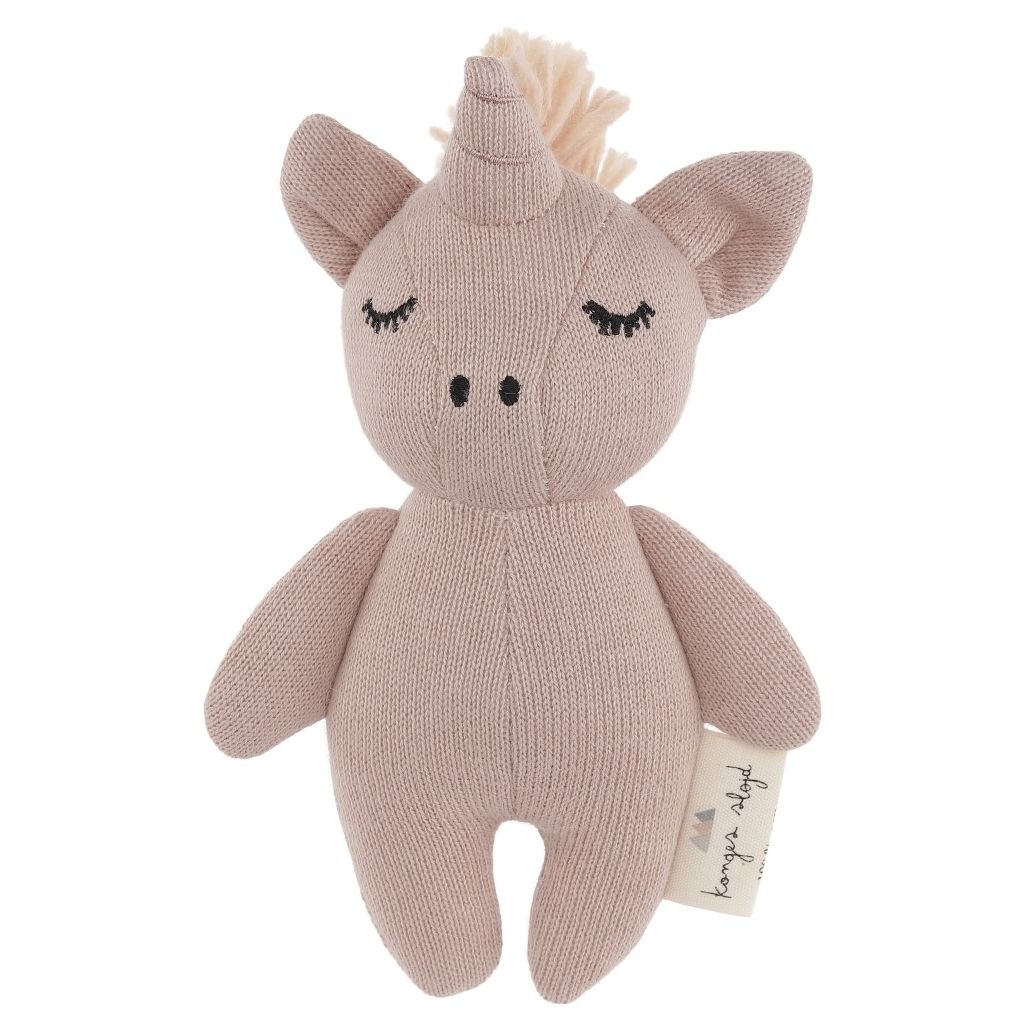 Konges Sløjd Mini Unicorno sonaglio neonato cotone organico