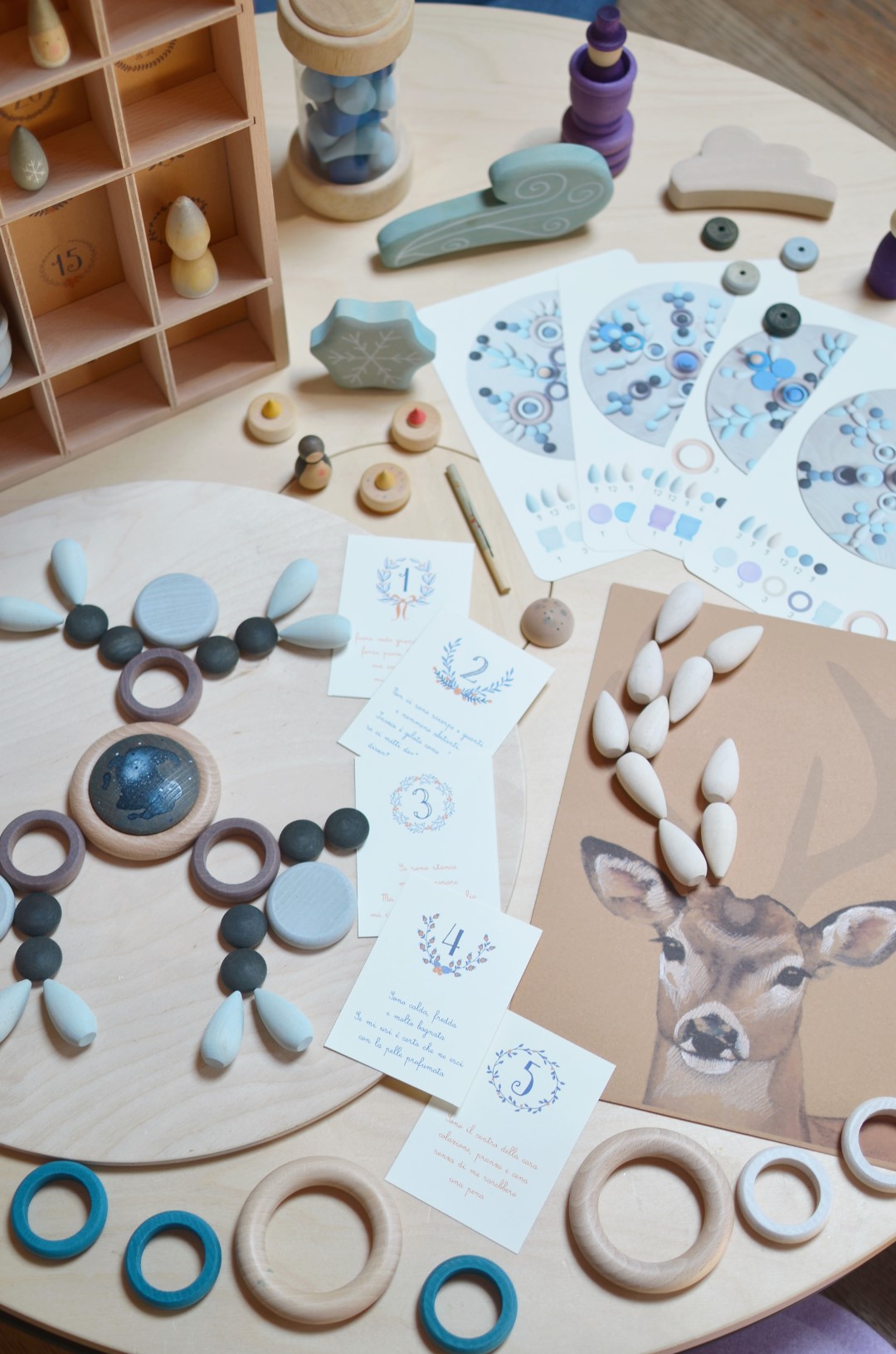 Grapat Inverno starter kit gioco destrutturato con carte gioco