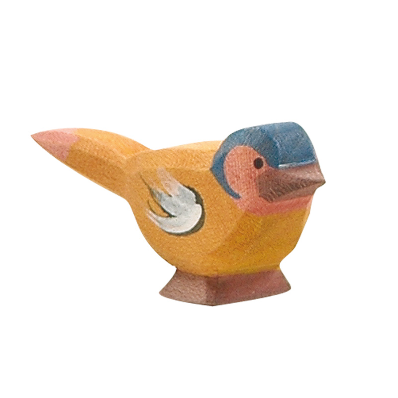 Ostheimer Fringuello uccellino figura legno 3,5 cm