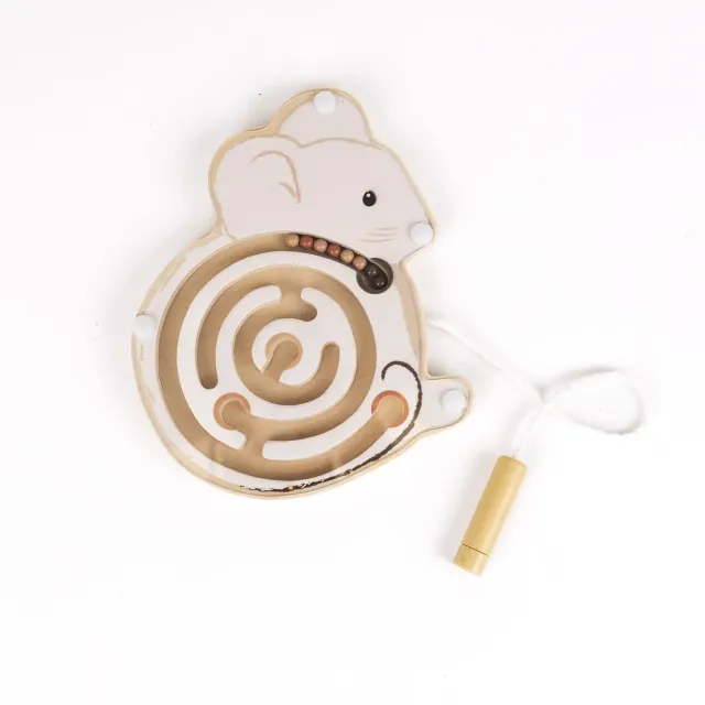 Egmont Toys topo mini labirinto magnetico legno
