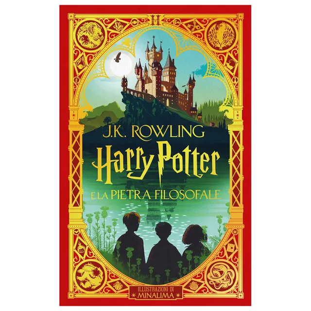 Salani Harry Potter pietra filosofale libro illustrato MinaLima