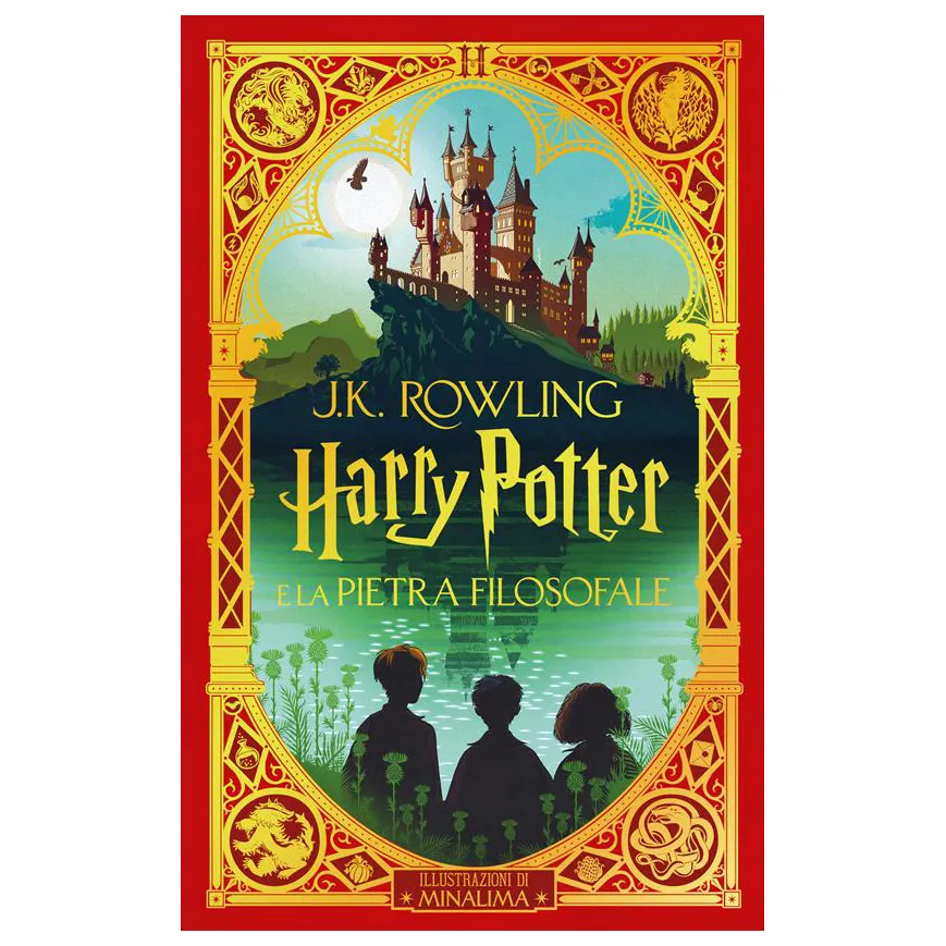 Salani Harry Potter pietra filosofale libro illustrato MinaLima