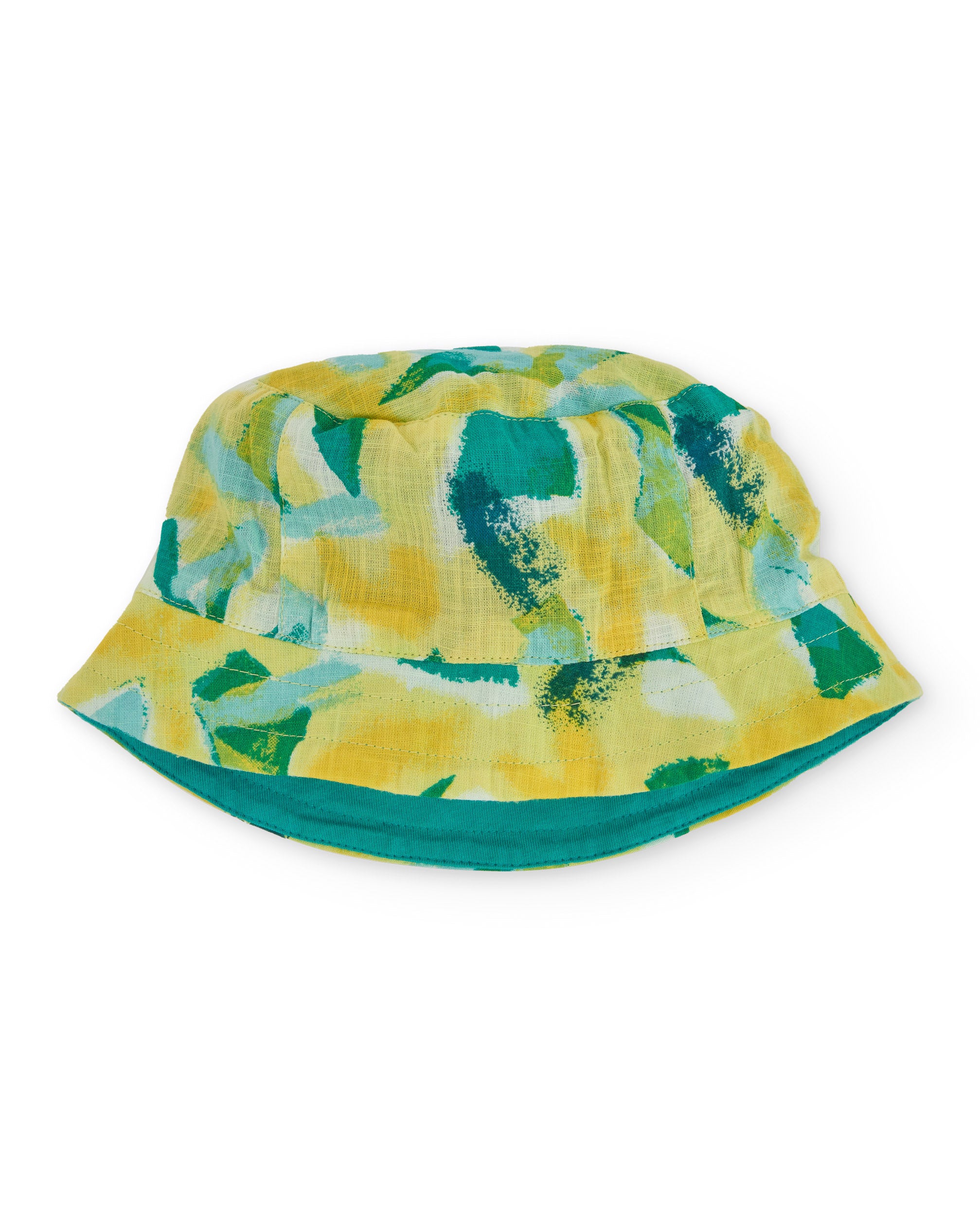 Tuc Tuc cappello bimbo turchese reversibile