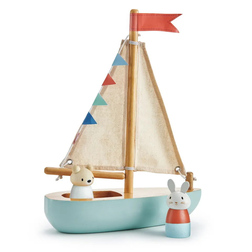 Tender Leaf Sailaway Boat barca a vela in legno