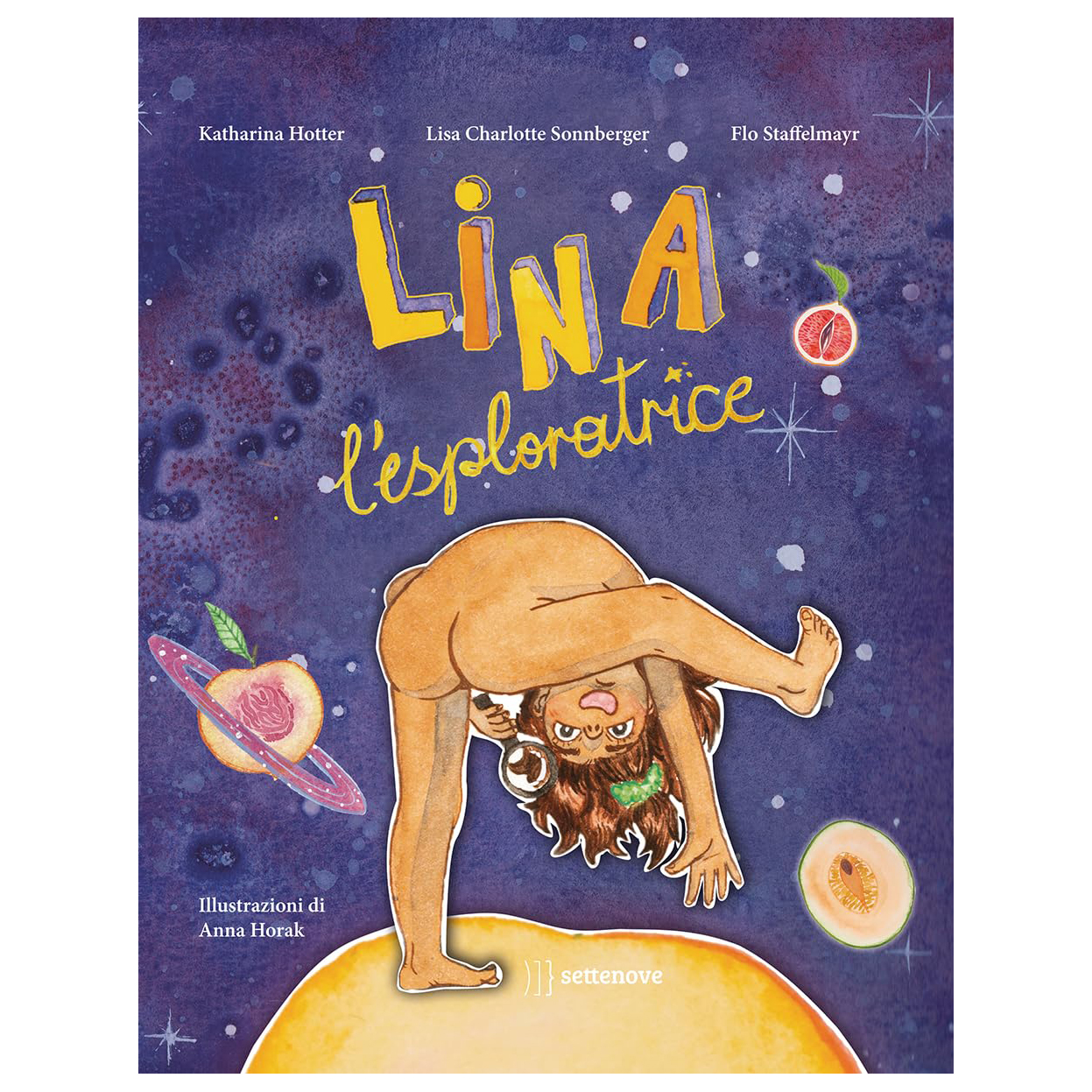 Settenove Lina l’esploratrice libro bambini copertina rigida