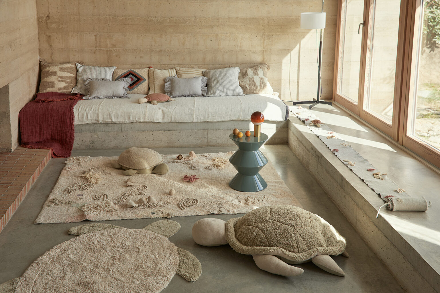 Lorena Canals Seabed Tappeto Gioco Cotone 140x200 cm