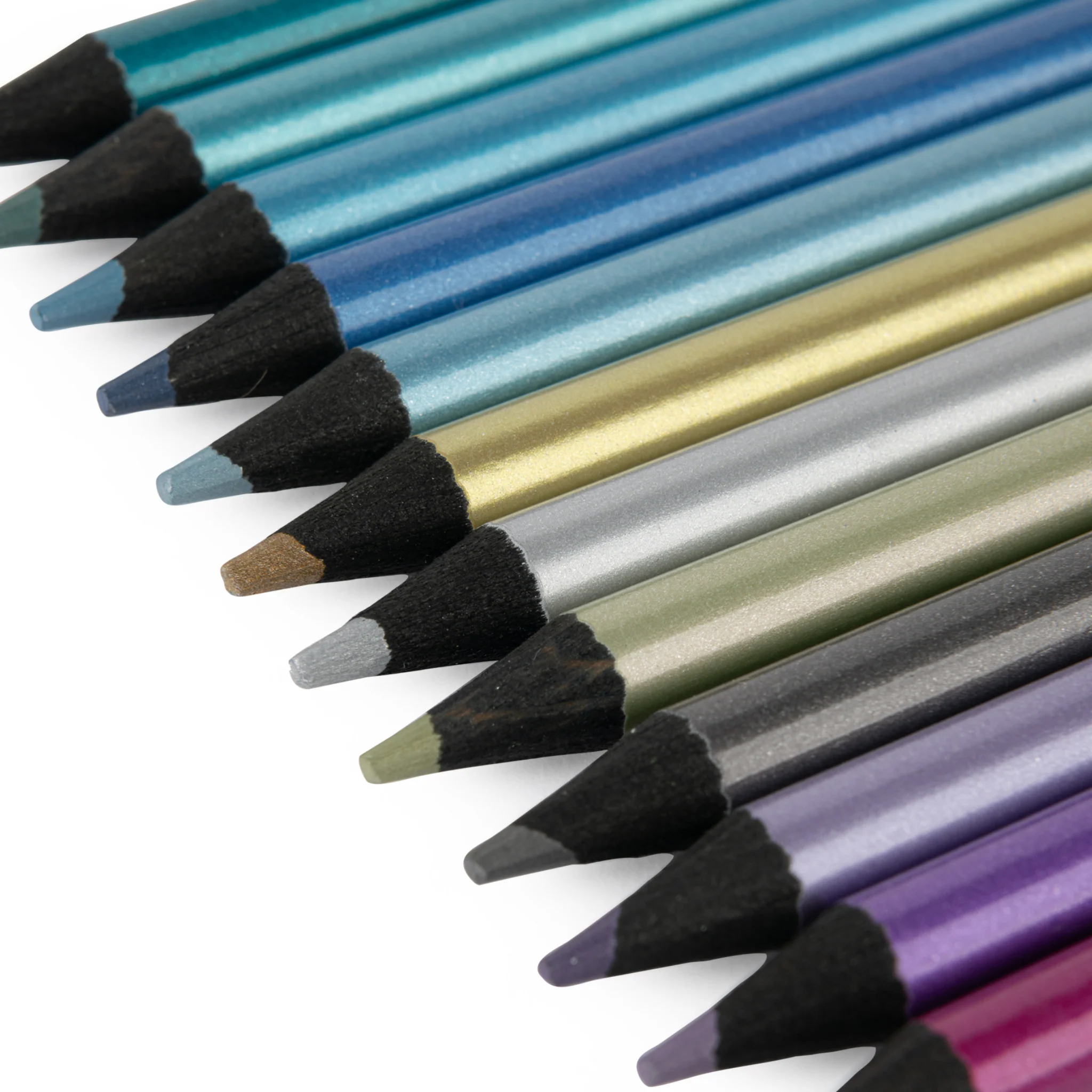 Moulin Roty Les Cometés Filantes matite metallizzate 12 pz