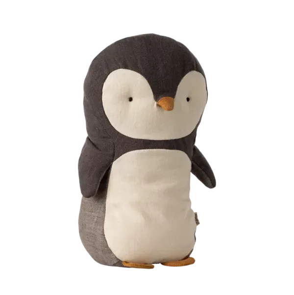 Maileg Pinguino Piccolo Pupazzo 20 cm Cotone Lino