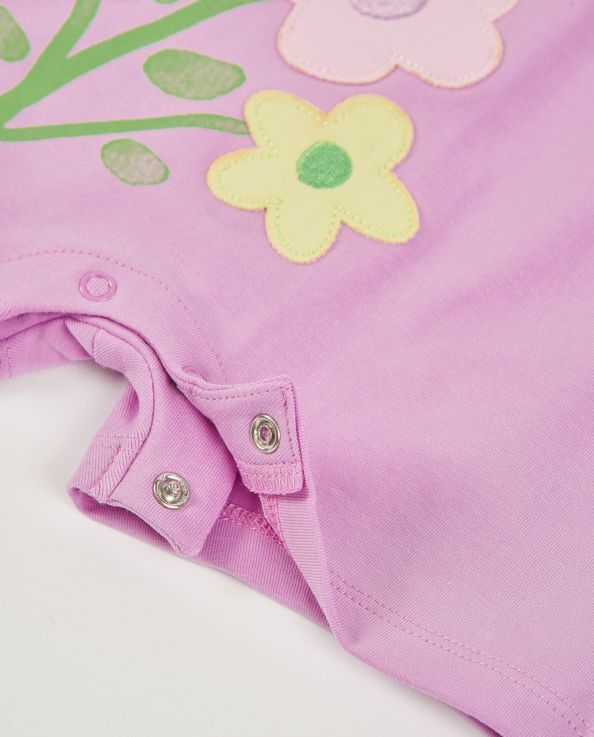 Tuc Tuc pagliaccetto neonata maglia rosa fiori